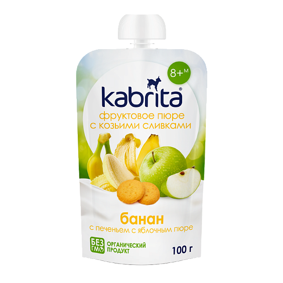 Kabrita® ბანანი ნამცხვრით