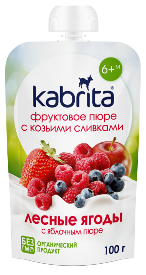 Kabrita® Puree Assortment 100 g, 6 pcs, from 6 months