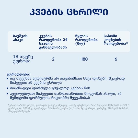 Kabrita<r></r> 4 GOLD