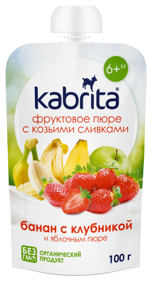 Kabrita® Puree Assortment 100 g, 6 pcs, from 6 months